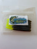 Stick Bait - Neon Tipped Green Pumpkin